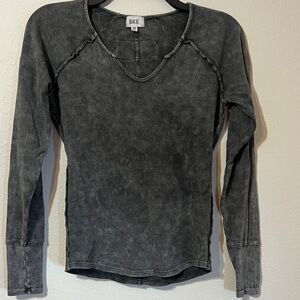 BKE Charcoal Long Sleeve Tee